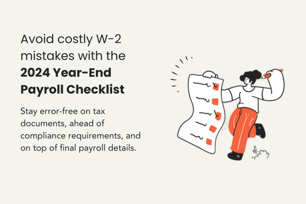 2024 Year-End Payroll Checklist