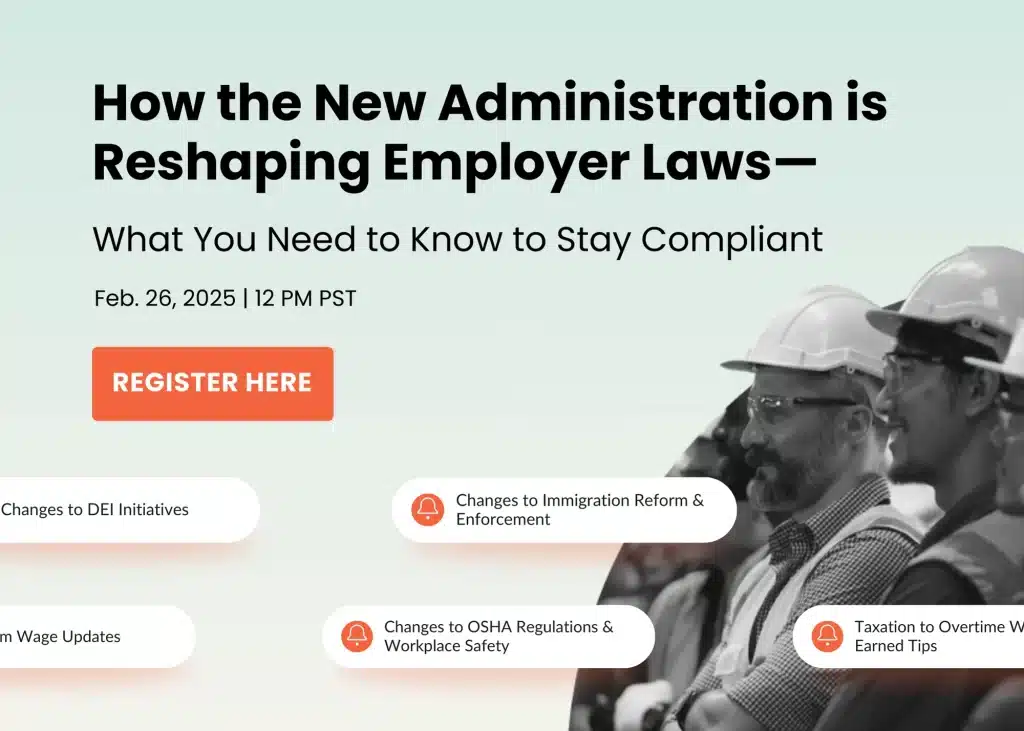 New Administration Labor Law Changes