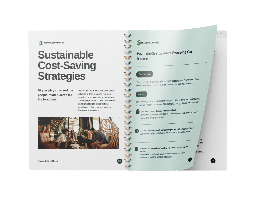 HR Cost-Savings Playbook Mock Up